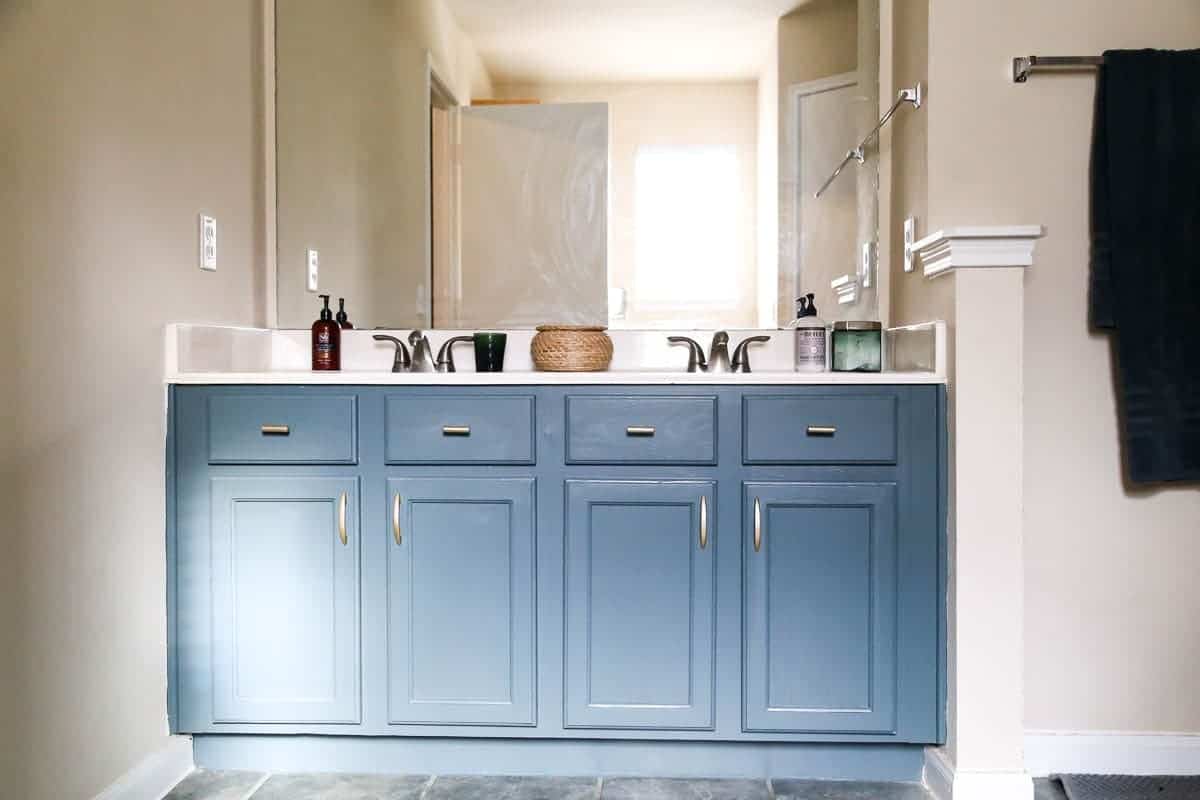 Paint Inside Of Bathroom Vanity