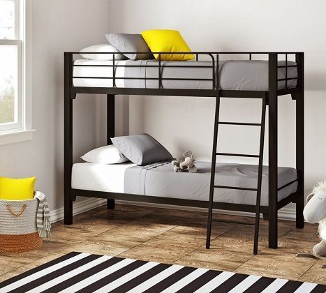 best-bunk-bed-twin-mattresses